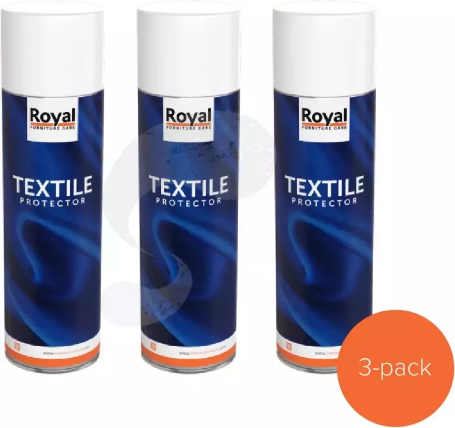 Textile protector Royal Furniture Care Textiel protector Spray textiel protector 3-pak (3 x 500ml) textielbeschermer