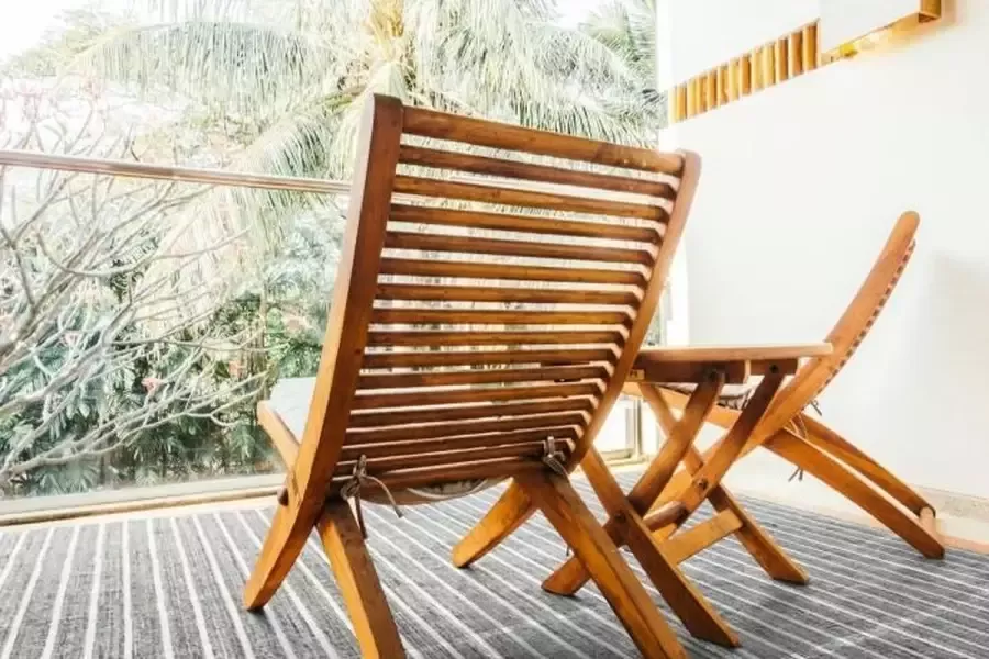 The Rug Republic Handgeweven Blauw Ivoor CARWAY Tapijt