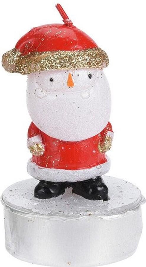 Theelicht Kerst met Figuur 24st