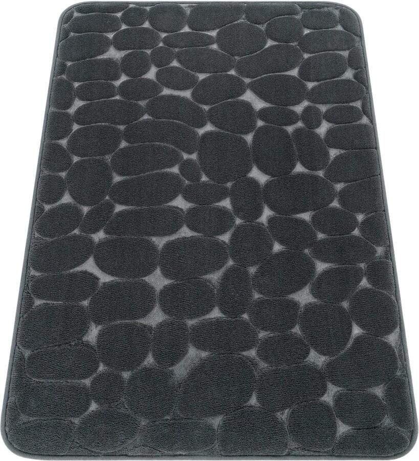 Memory Foam Bath Mat – Soft Durable Embossed Patterns – Quick Dry – Modern Style