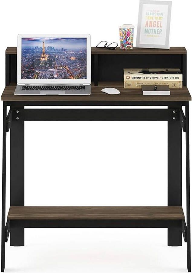Monitorstandaard pc-tafel gamingtafel voor thuiskantoor Bureau computertafel 45.5D x 80.3W x 90.2H centimetres