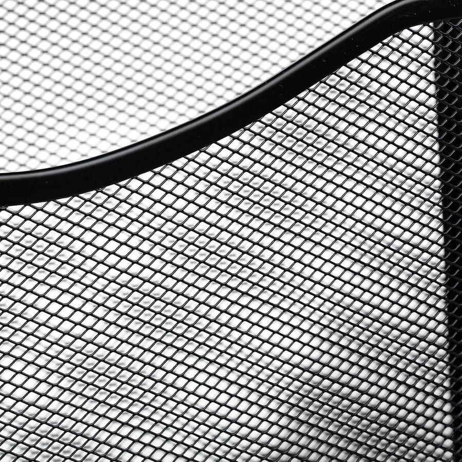 Tijdschriftenrek muur set van 3 A4 ijzer wandrek magazine en brieven zwart modern design met meerdere vakken