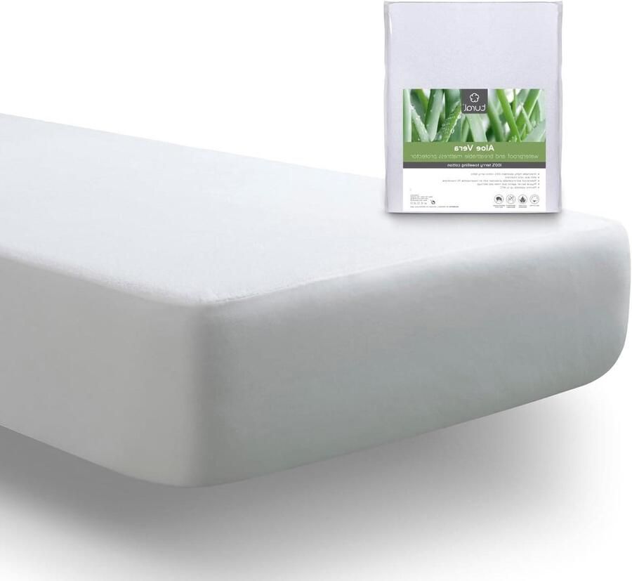 Matrasbeschermer 70x140 cm voor Kinderbed Ademend en Waterdicht Antimijt en Antibacterieel Oeko-Tex Gecertificeerd