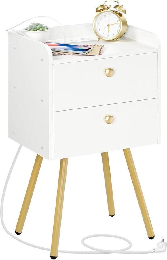 Titel: Nachtkastje met lade