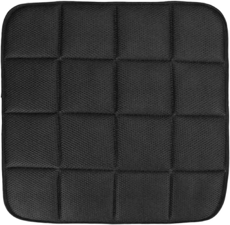 Titel: Natuurlijk bamboehoutskool bureaustoel kussen auto zitkussen anti-slip kussen zwart