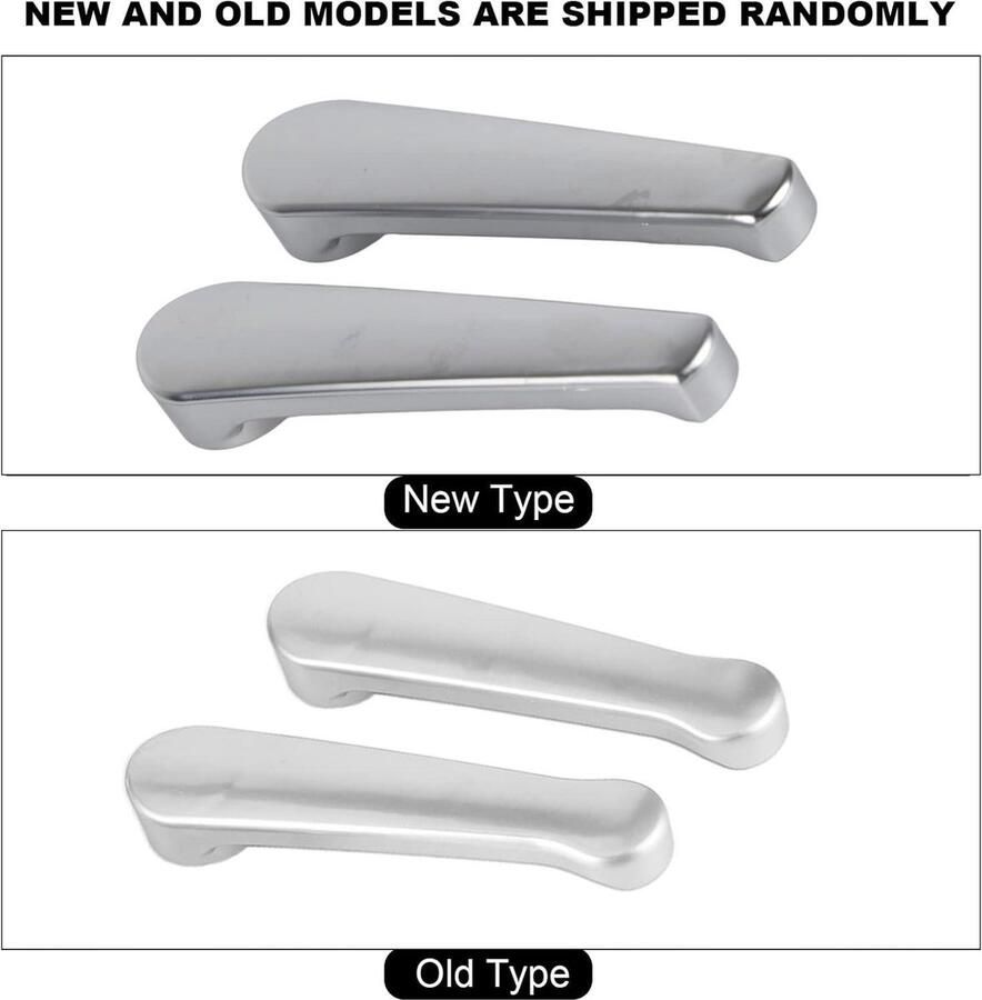 Toilet deurhendel ABS zinklegering deurslot Set badkamer handvat gepolijst chroom Camper RV Yacht