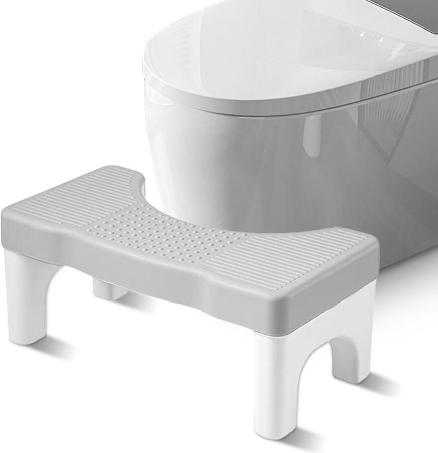 Toiletkruk badkamerkruk antislip toiletkruk poepkruk toiletpotkruk voor badkamer bestrijdt aambeien constipatie winderigheid