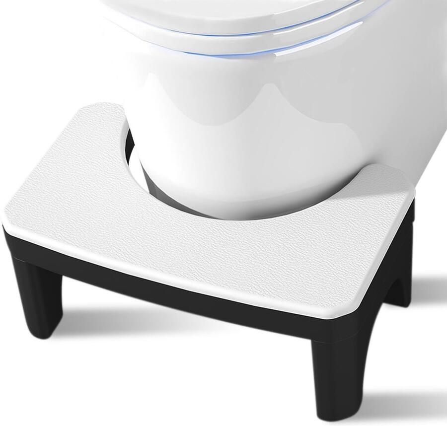 Toiletkruk opvouwbaar hoog stofvrij en antislip toiletkruk volwassenen en kinderen verdikte toiletkruk opvouwbaar ter ondersteuning van constipatie
