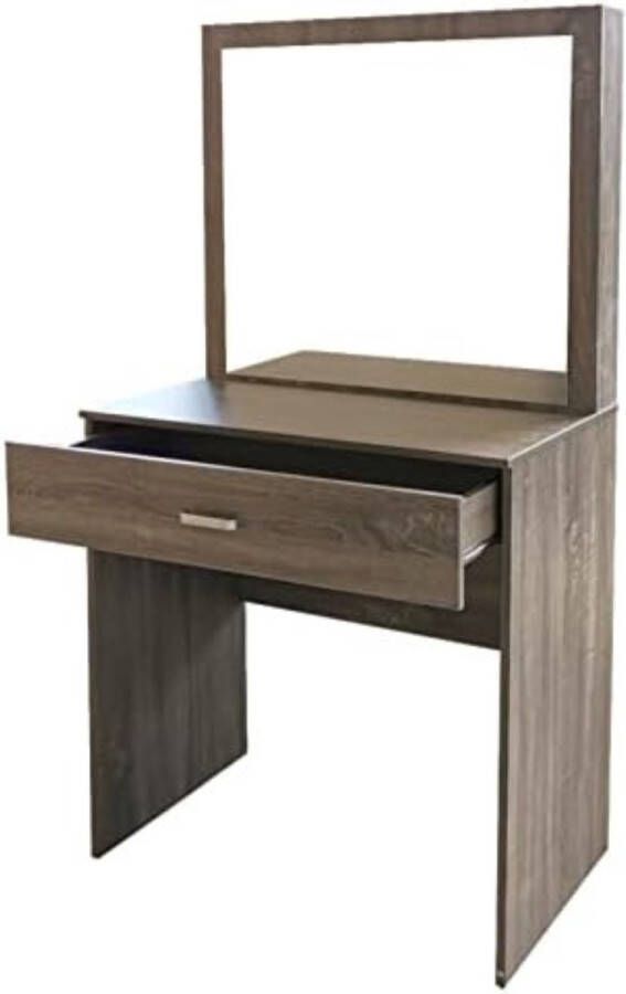 Toilettafel Kaptafel Met Spiegel Make Up Tafel - Foto 3