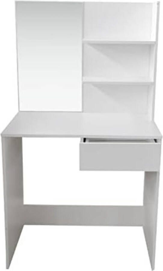 Toilettafel Kaptafel Met Spiegel Make Up Tafel - Foto 4