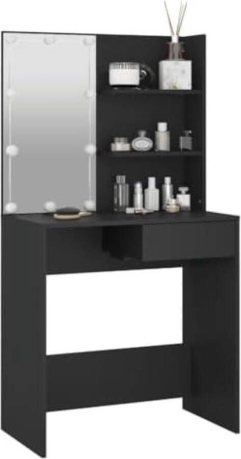 Toilettafel Kaptafel Met Spiegel Make Up Tafel - Foto 10