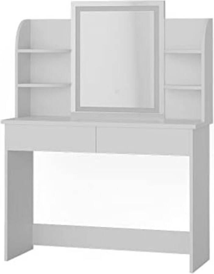 Toilettafel Kaptafel Met Spiegel Make Up Tafel