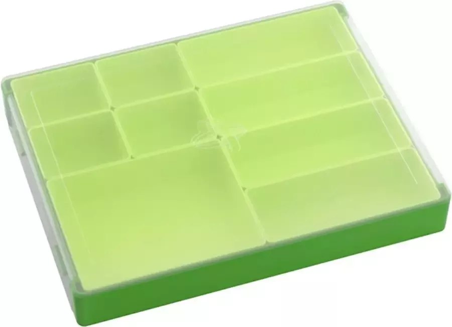 Token Silo Green Lime Bordspel Verzamel en Opslag Bakje Voor Kaarten Dobbelstenen Fiches