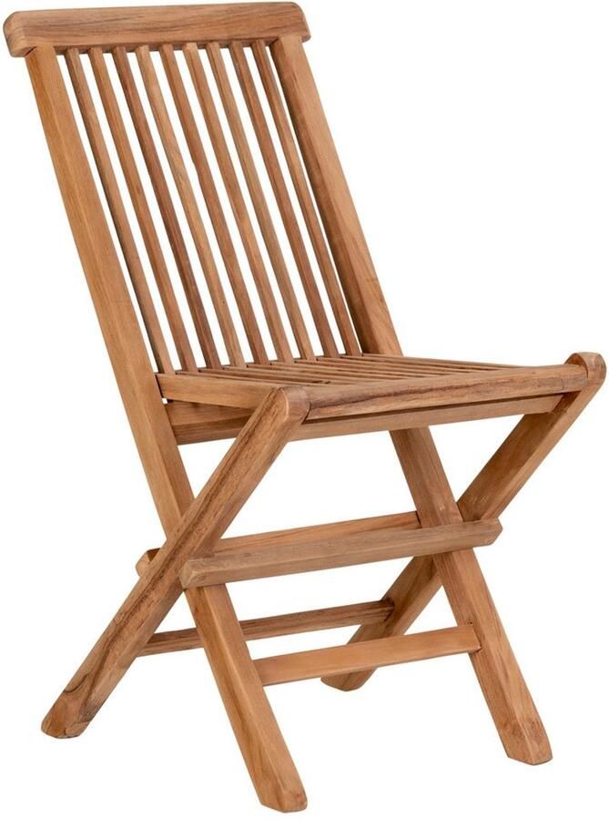 Toledo Kids Dining Chair Children's Seat Teak Wood Chair Duurzaam en comfortabel 31 cm x 42 cm x 58 cm