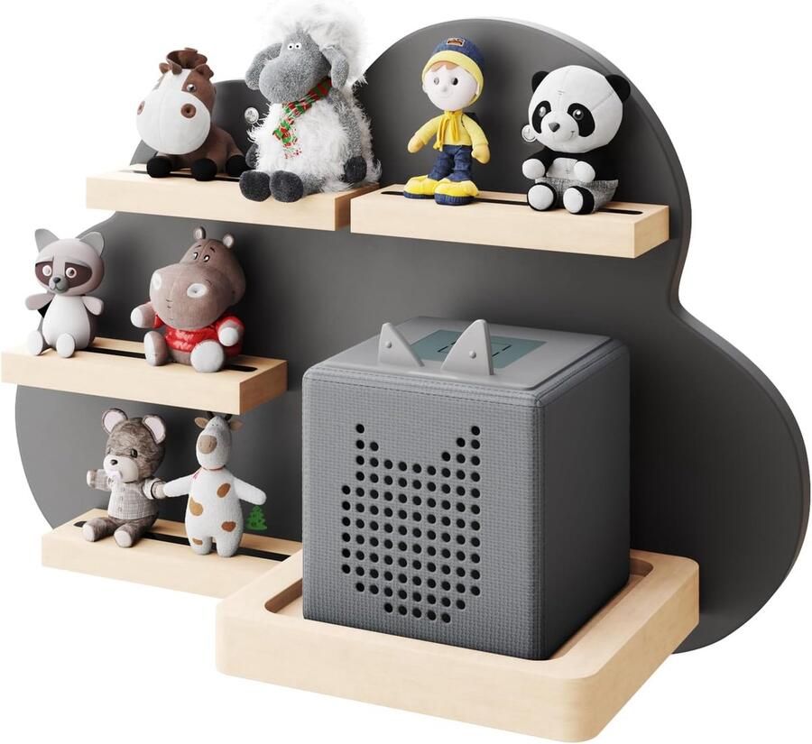 Tonie Rack Display voor luidsprekers en figuren (wandplank voor kinderkamer van FSC-hout