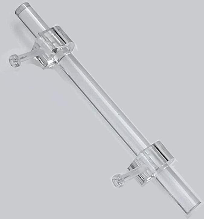 Tooloflife 200mm Transparante Acryl Kast Lade Trekt Moderne Kast Handvat Bar Meubels Deurknoppen T Bar Handvat