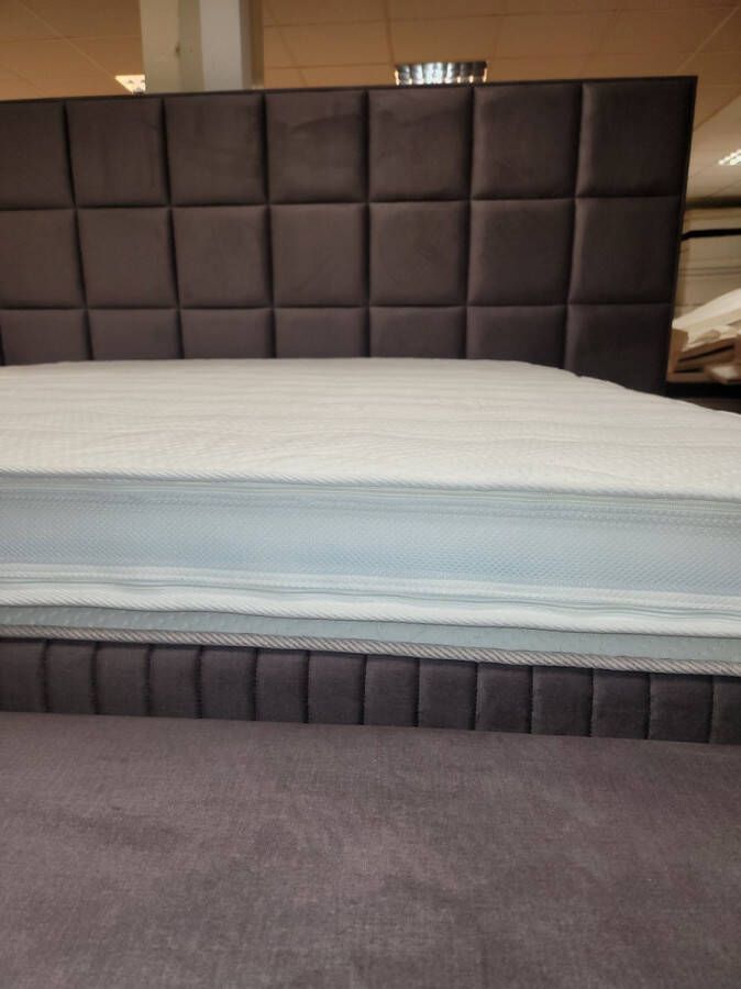Kikishop Topdek Matras Topper 3D Bamboo HYBRID Topper + - 11cm dik 90x200 Topdekmatras