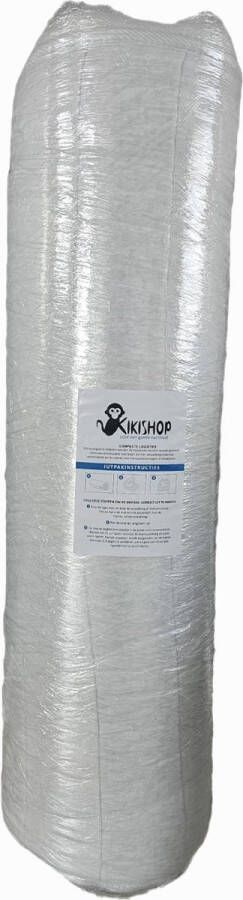 Topdek Matras Topper 3D HR45 Koudschuim-HYBRID 120x220 +- 11cm dik-anti allergisch hoes-5 jaar garantie