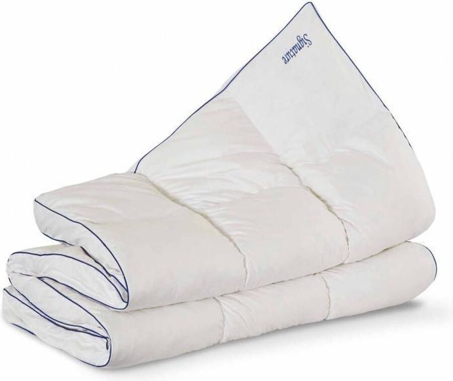 Topdekmatras Signature met witte eendenveer 180x200