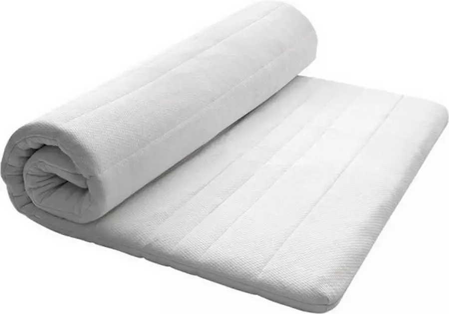 Sleepie Comfort Topmatras 180x200 Topper HR Koudschuim Medium hardheid Hybrid Topdekmatras circa 7 cm Afritsbaar Wasbaar Tijk Orthopedisch Anti-allergisch Topper Hotel XL Anti Bacterieel CertiPUR en Okoetex gecertificeerd - Foto 2