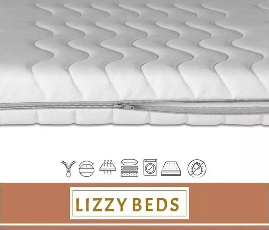 Topdekmatras Topper Koudschuim HR- 7CM 180x200 cm