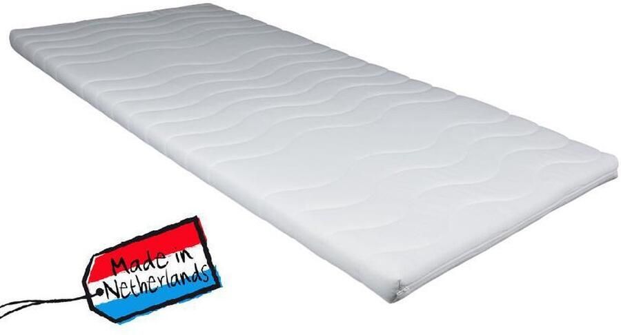 Topdekmatras Topper NASA-VISCO-Traagschuim- 7CM 180x220cm
