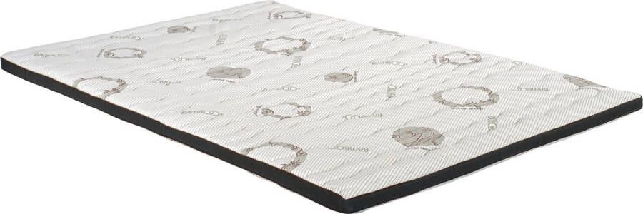 Topdekmatras Traagschuim NASA Bamboo Intense luxe 180x220