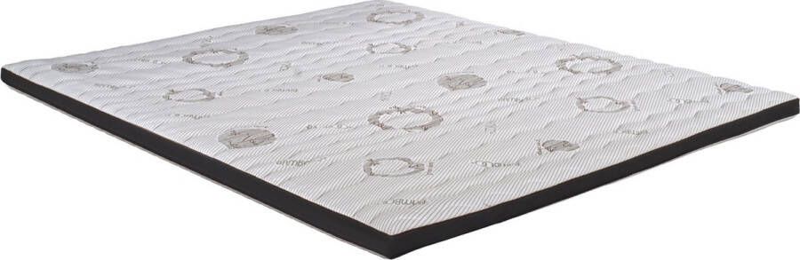 Topdekmatras Traagschuim NASA Bamboo Intense luxe 200x220