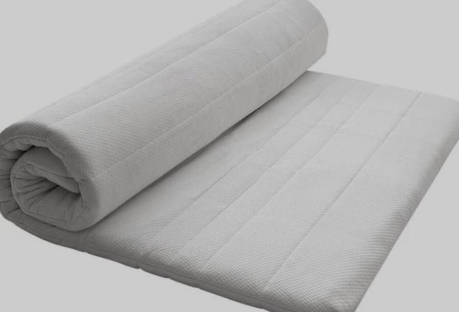 Topper – 140x200 – koudschuim HR45 – premium tijk – bed topper 5 cm hoog Gemiddeld