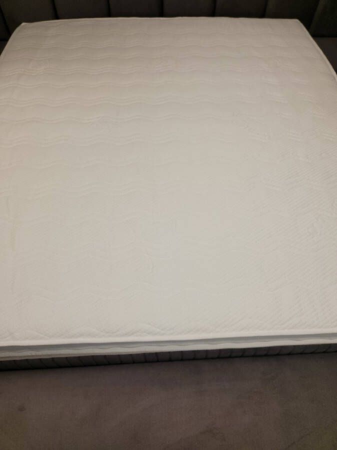 Kikishop Topdek Matras Topper 3D Bamboo NASA-Traagschuim-Topper + - 11cm dik 80x200 Topdekmatras