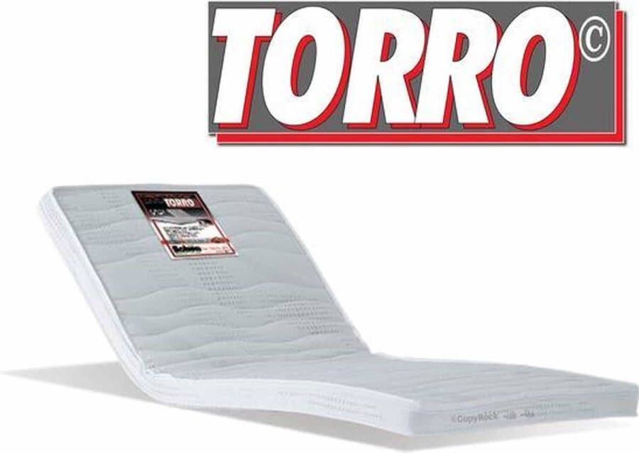 Schön TORRO Extra stevige topmatras Echt harde topper 8cm dik stevig ligcomfort 90x220 cm topper