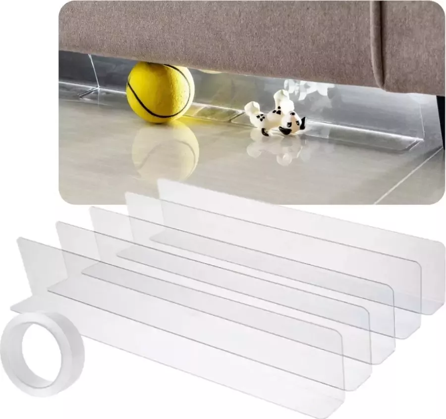 Toy blocker 5-Delig 41x9cm – Speelgoed blokkade schot meubels – speelgoedkist opbergen – speelmat kinderkamer accessoires