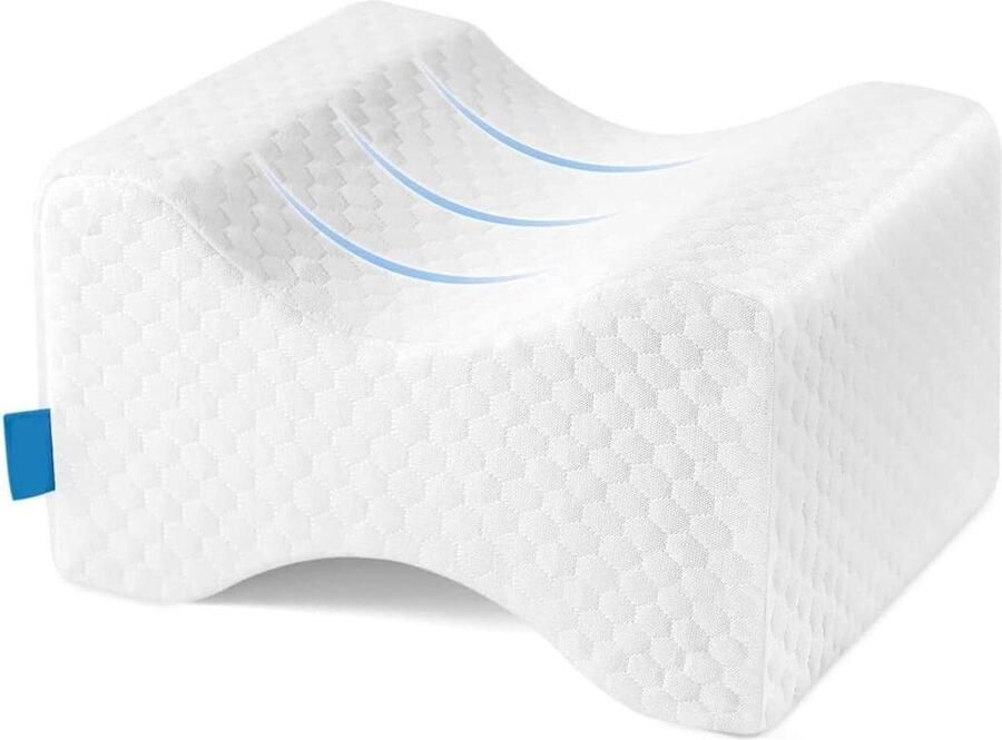 Kniekussen voor in het bed kniekussen traagschuim contourwig zijslapers zwangerschap ischias rugsteun met wasbare hoes Kniekussen voor in het bed