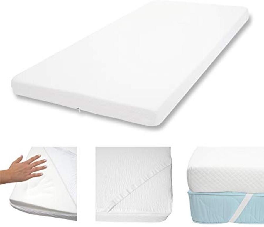 Traagschuim Matrastopper 90x200cm Topper Matrasbeschermer 10 cm