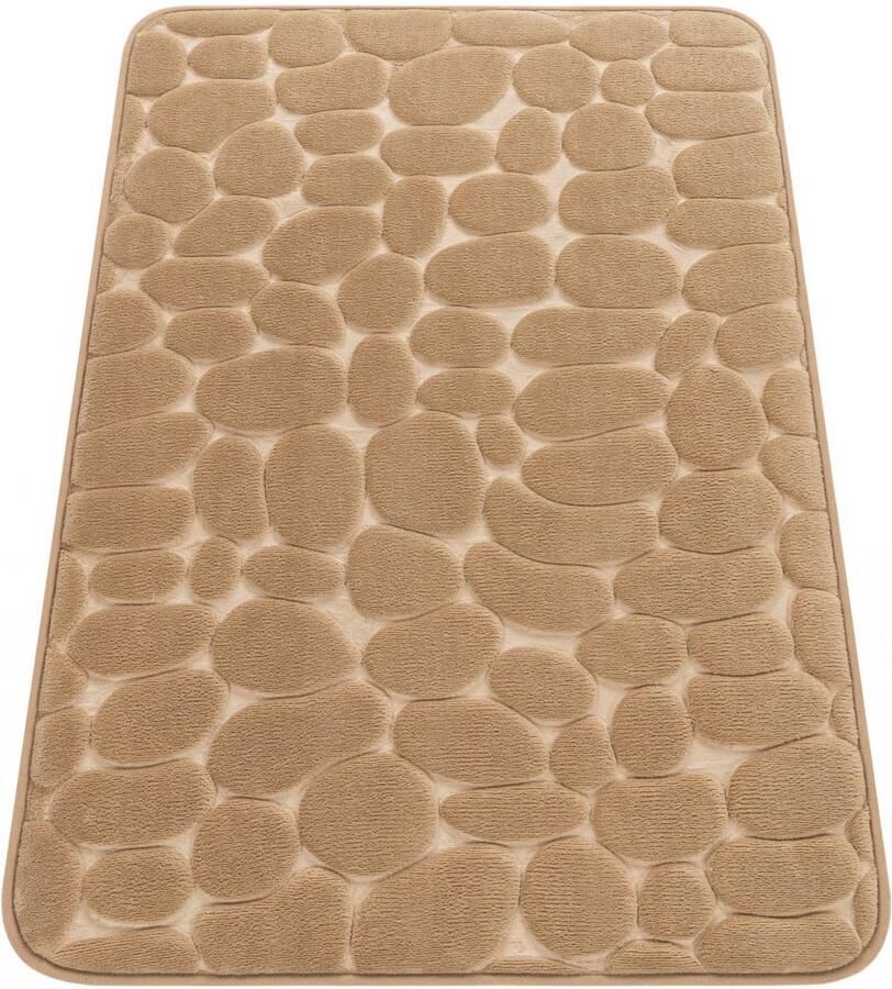 Memory Foam Bath Mat – Soft Durable Embossed Patterns – Relaxing Comfort