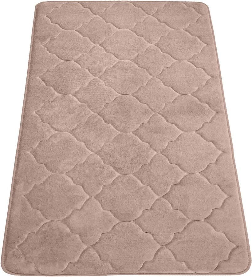 Memory Foam Bath Mat – Soft & Durable – Embossed Pattern – Relaxation Upgrade