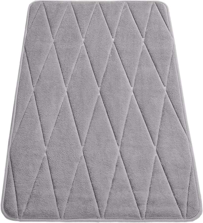 Memory Foam Bath Mats – Soft Durable and Stylish Embossed Patterns