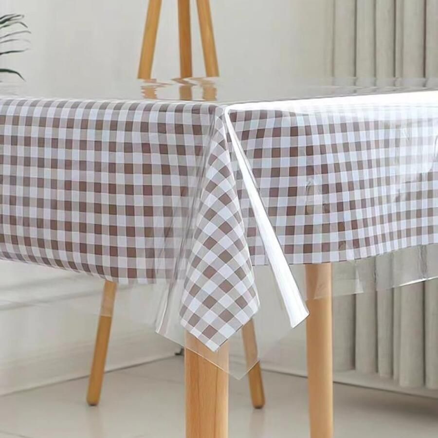 Transparant tafelkleed duurzaam pvc bescherming voor meubels