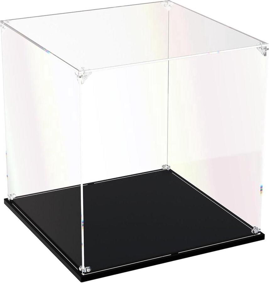 Transparante Acryl Vitrine Grote Acryl Box Geschikt voor Actiefiguren 1 stuk Transparant Acryl 20 x 20 x 20 cm