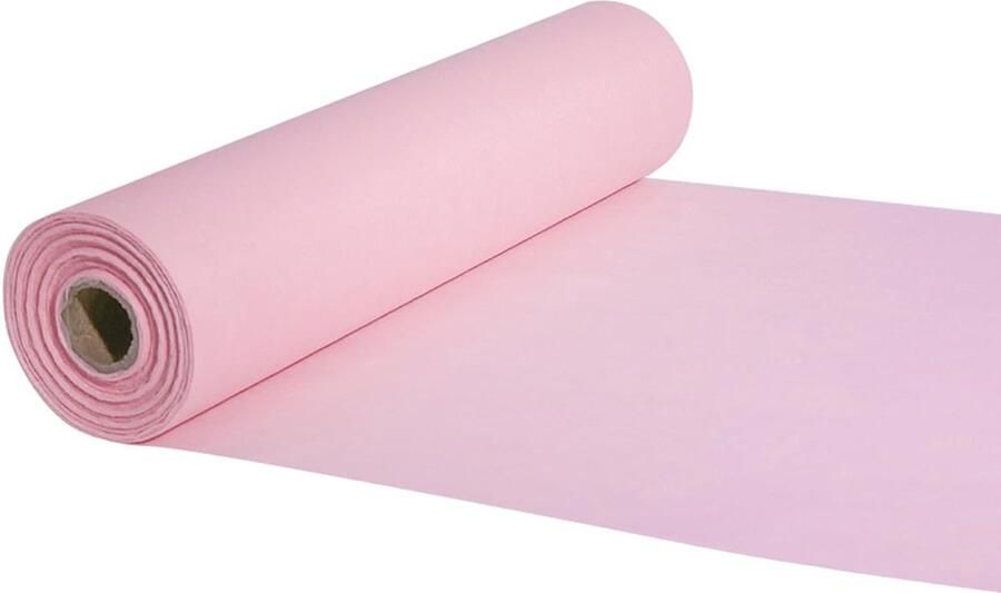 Transparante fleece tafelloper veelzijdige decoratie 1 stuk polyester 30 cm x 25 m