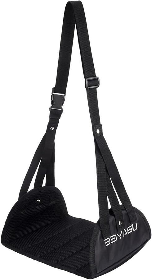 Travel Footrest for Flight Portable Lightweight Foldable Flat Leg Foot Hammock