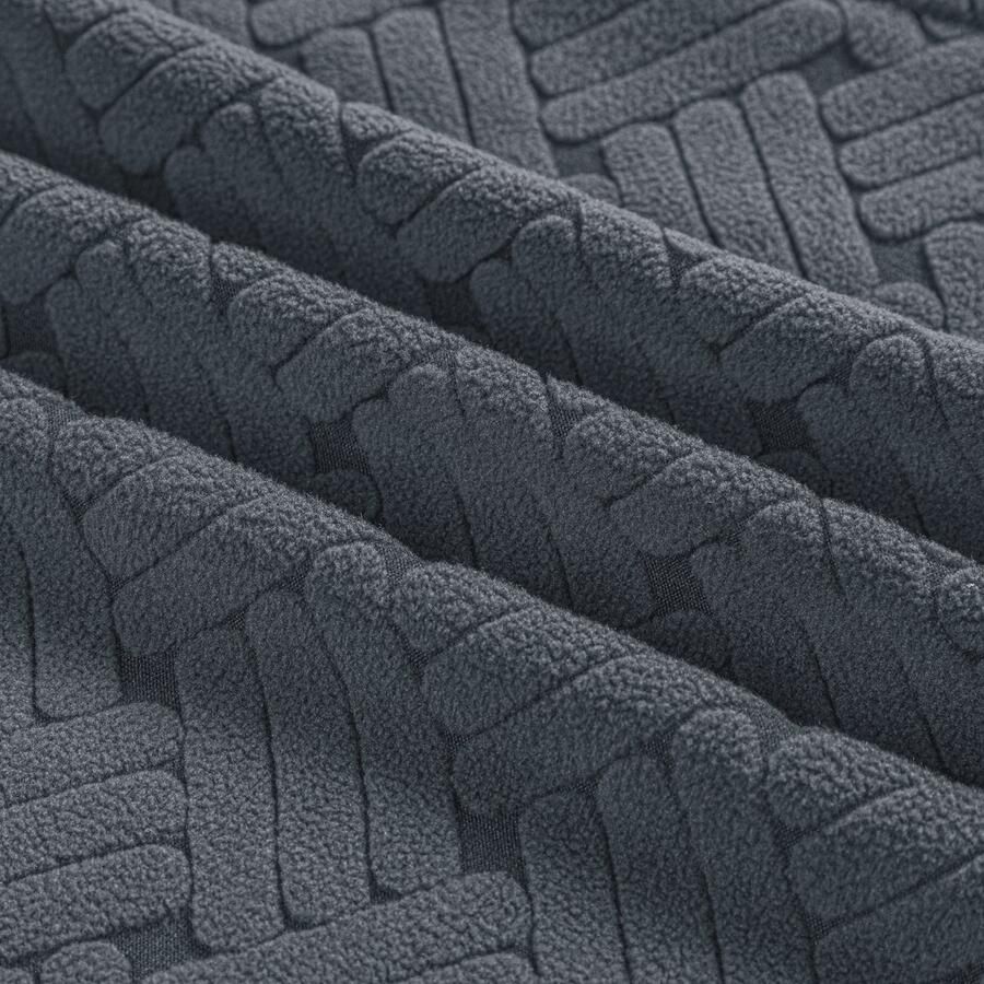 Tri-crossbar patroon stoelhoes voor hotel restaurant tafel en stoelen hoes stofdichte hoge kogel universele allround-stoelhoes grijs 1 stuk