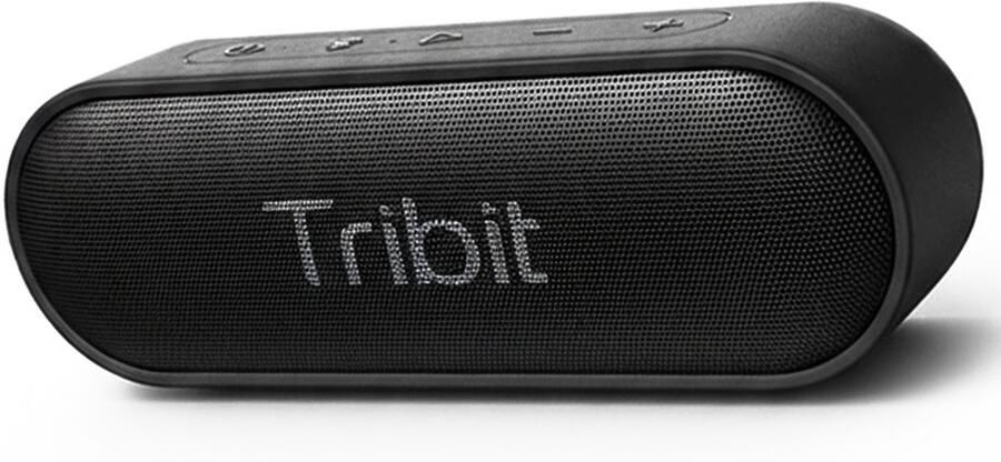 Tribit XSound Go draadloze Bluetooth-luidspreker draagbare Bluetooth-luidspreker met 24 uur afspeeltijd IPX7 waterdicht Bluetooth 5.3 DSP voor buitenavonturen en gebruik binnenshuis -zwart