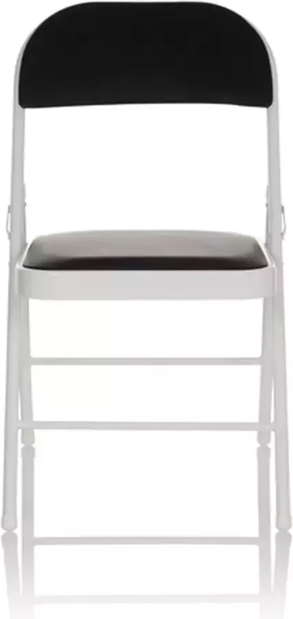 Hjh office TUDELA W Klapstoel Zwart