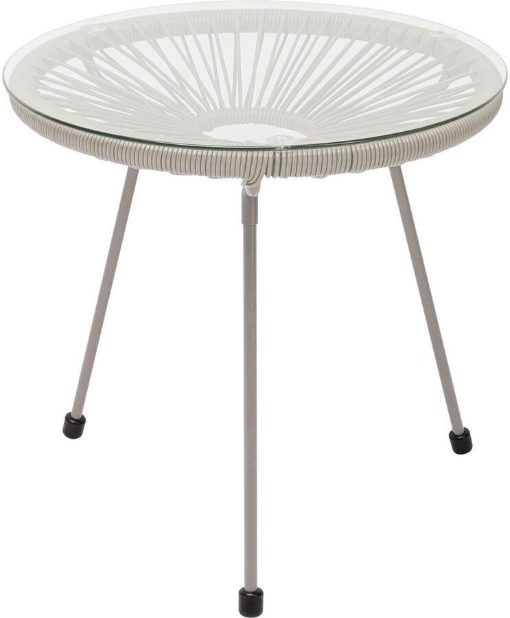 Tuin Bijzettafel Acapulco beige Kare Design