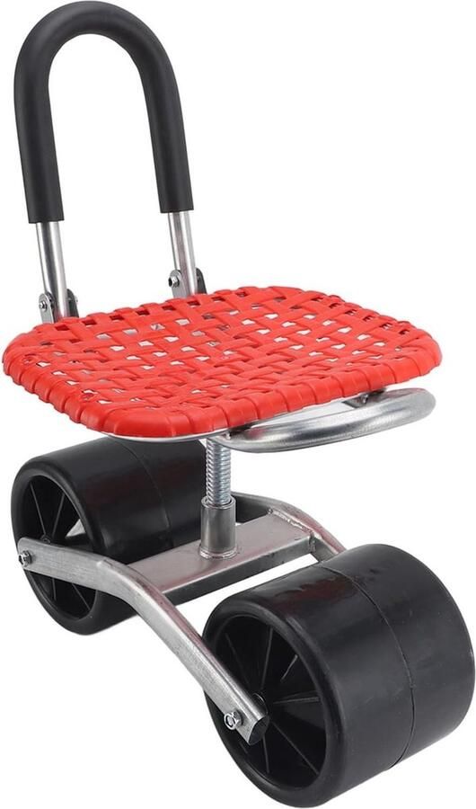 Tuinrollende Werkstoel met Wielen voor Tuinieren en Planten Handige Tuinkruk voor Buiten Arbeidsbesparende Tuinscooter voor Wieden Terras en Tuin Gemak