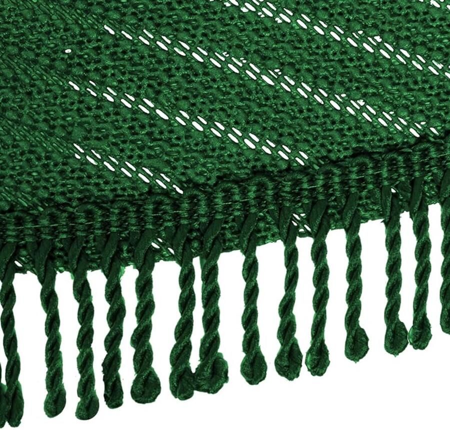 Tuintafelkleed Ø 160 cm Weerbestendig Groen Vinyl