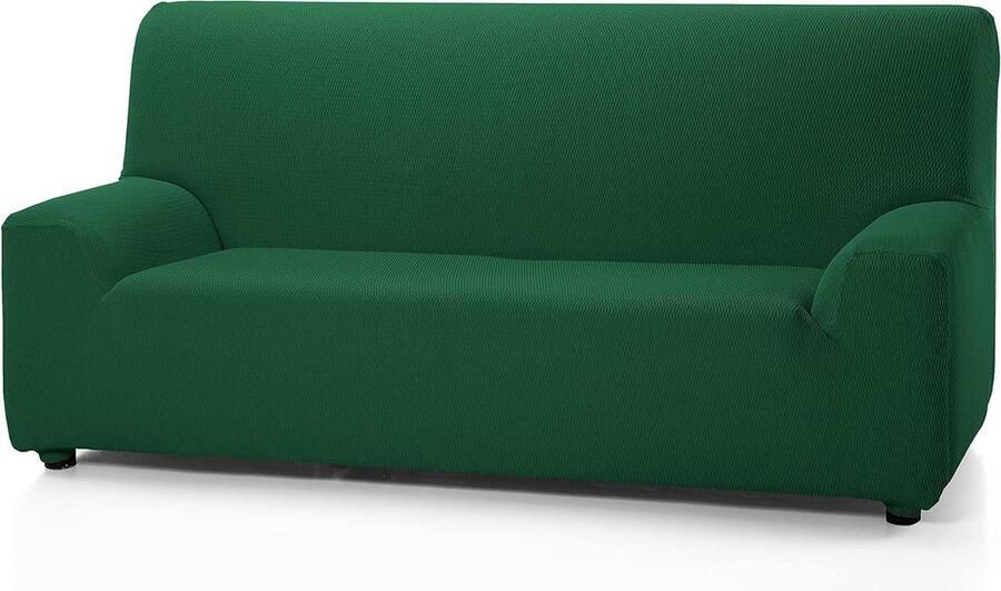 Tunez elastische bankhoes 2 plaatsen duurzame bescherming 1 stuk flessengroen geschikt voor bankgrootte 120-190 cm