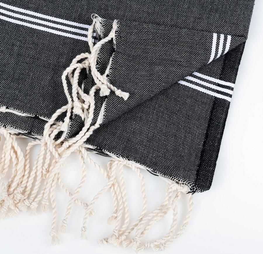 Turkse Peshtemal Fouta Hamamdoek XXL 100 x 200 cm Sauna Bad Strandlaken Tafelkleed Bank Kleed Picknickkleed Lichtgewicht Sneldrogend