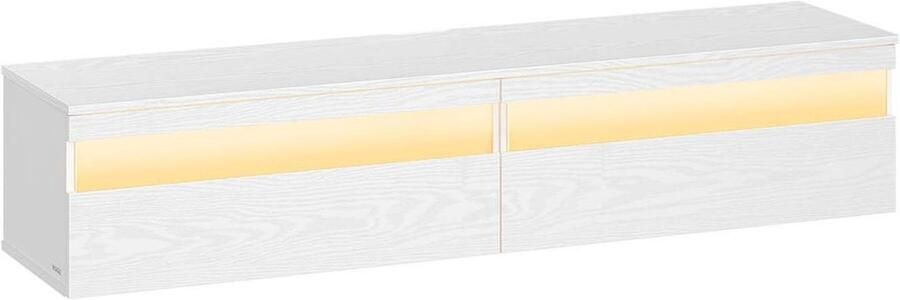 Signature Home Diego TV kast TV-wandkast TV wandmeubel voor tv's TV-meubel wit -147 cm